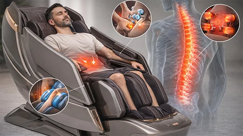 مزایای ماساژ برای کمر درد