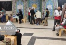 ارائه ۹۳۰۰ خدمت درمانی رایگان به زائران اربعین حسینی در عراق