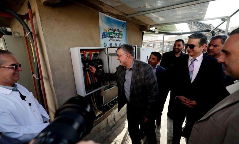 کلینیکهای تخصصی و نیروگاه خورشیدی بیمارستان بازرگانان افتتاح شد کلینیکهای تخصصی و نیروگاه خورشیدی بیمارستان بازرگانان افتتاح شد
