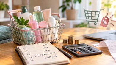 صرفه جویی در سبد آرایشی و بهداشتی خانوار